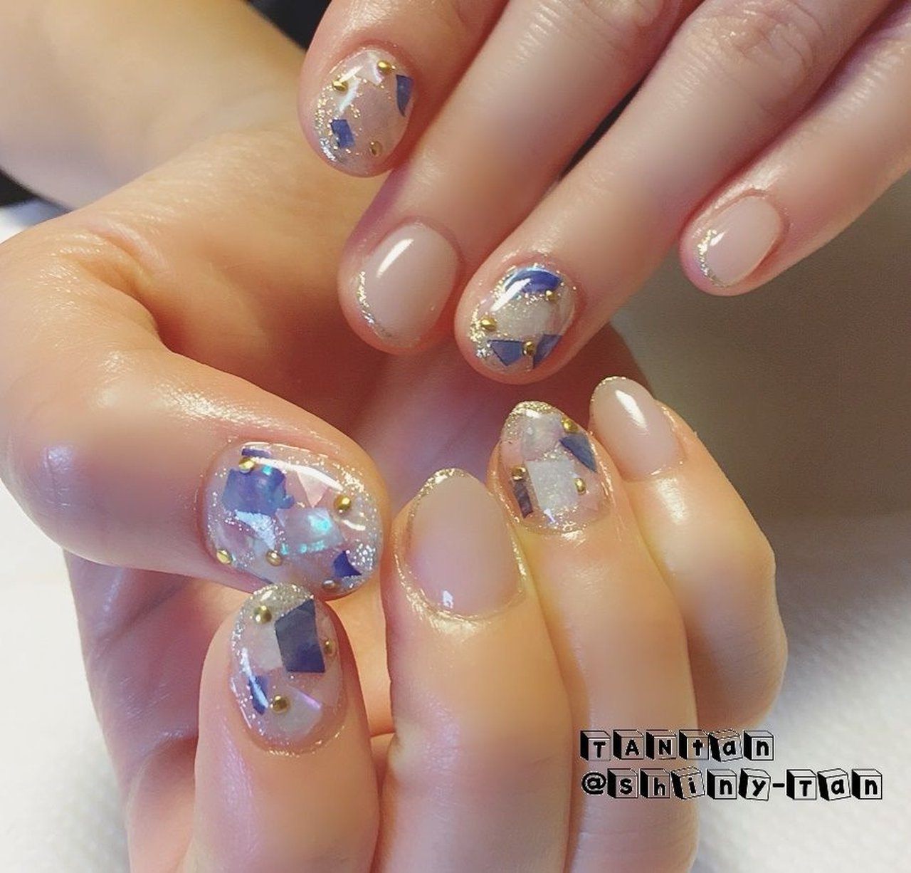 夏 パーティー デート 女子会 ハンド Tantan 坦坦 のネイルデザイン No ネイルブック