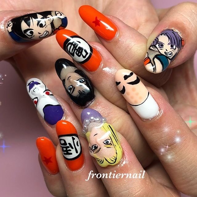 オールシーズン パーティー 女子会 ハンド キャラクター Frontiernail 渋谷美香のネイルデザイン No ネイルブック