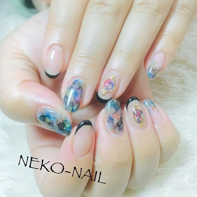 夏 旅行 海 浴衣 ハンド Nekonailのネイルデザイン No ネイルブック