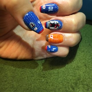 ワールドカップネイルのネイルデザイン ネイルブック