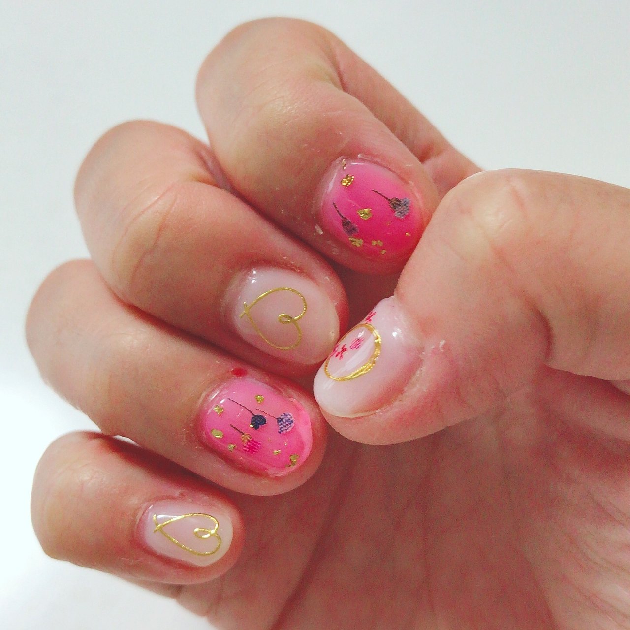 オールシーズン ハンド フラワー ショート ホワイト のんのネイルデザイン No ネイルブック