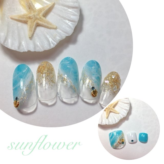 Sunflower Private Nail Salon 北上尾のネイルサロン ネイルブック