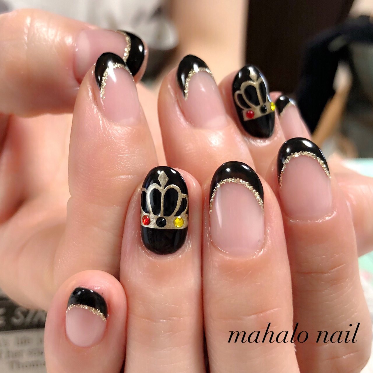 オールシーズン ライブ ハンド フレンチ ワンカラー Mahalo Nailのネイルデザイン No 3280606 ネイルブック