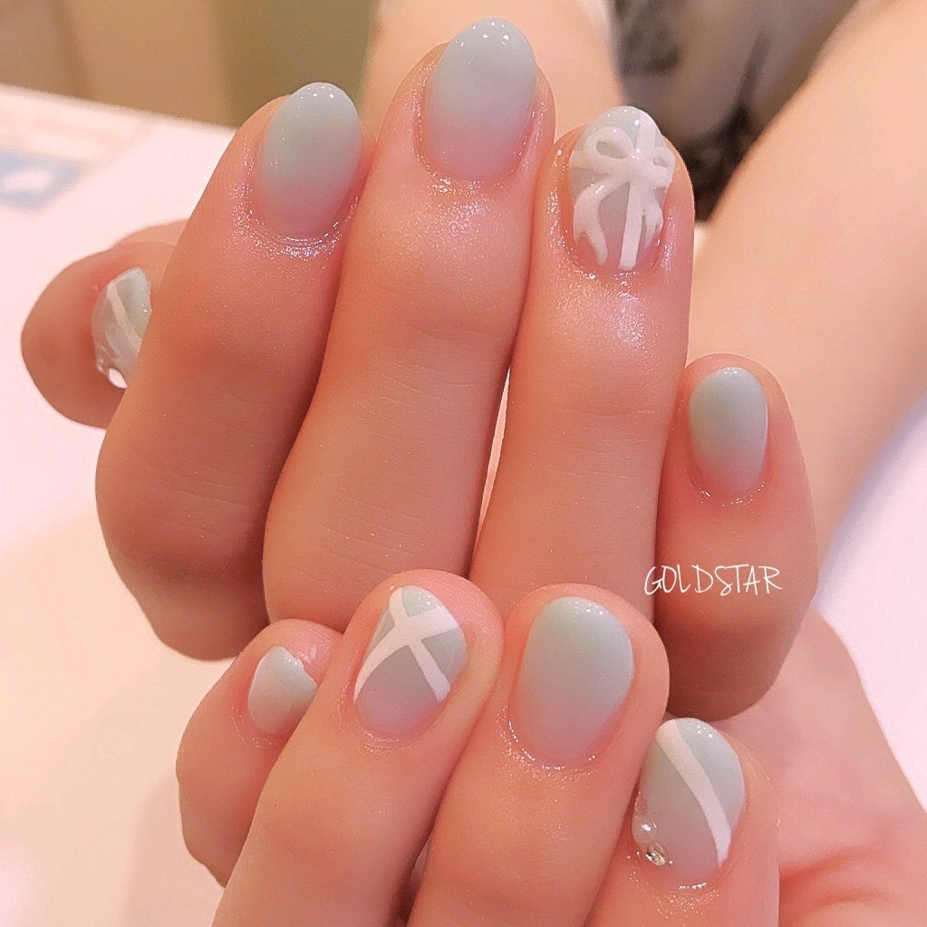 オフィス ブライダル デート 女子会 ハンド Agloss Nailのネイルデザイン No ネイルブック