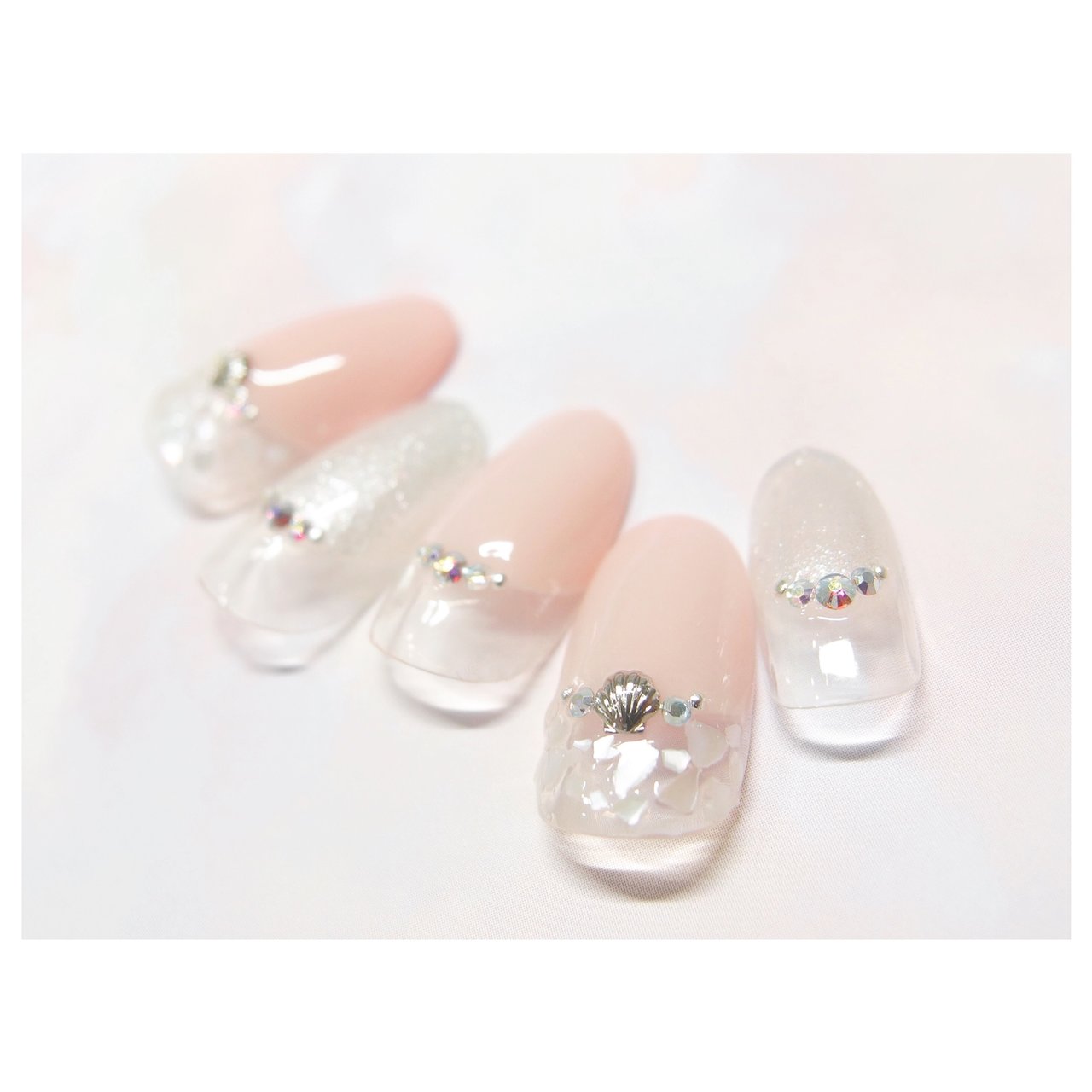 夏 海 リゾート ハンド シンプル 0121 Nailのネイルデザイン No ネイルブック