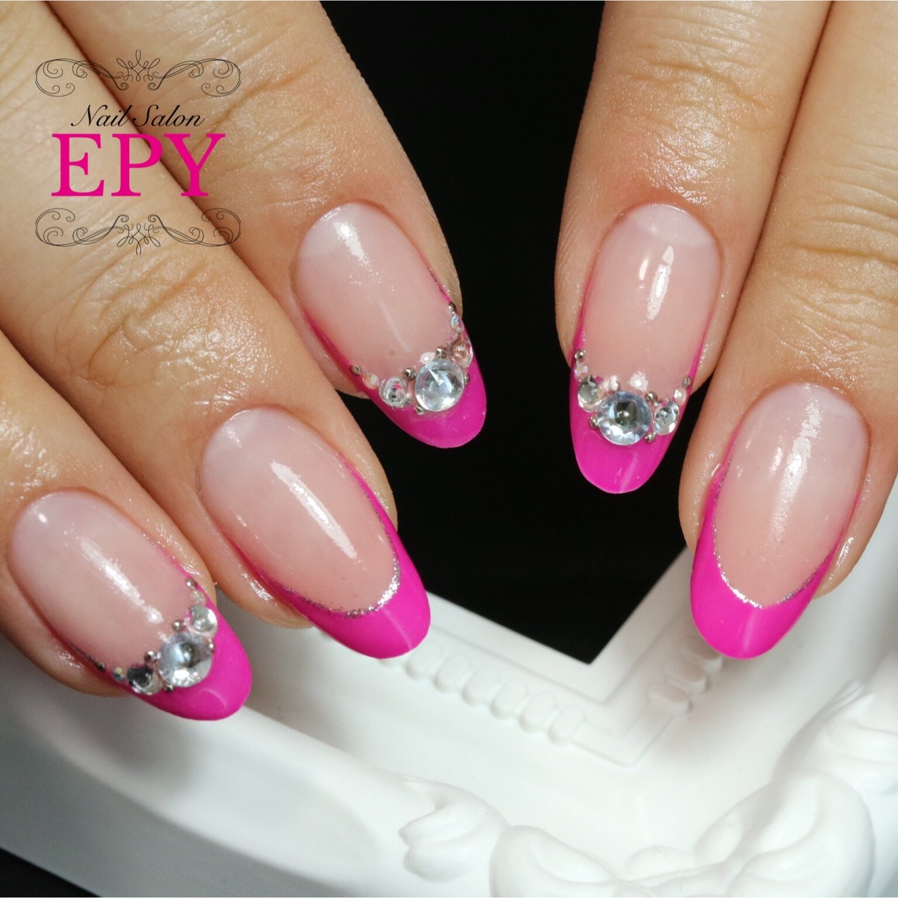 オールシーズン ブライダル パーティー デート ハンド Nail Salon Epy Kotoe のネイルデザイン No ネイル ブック