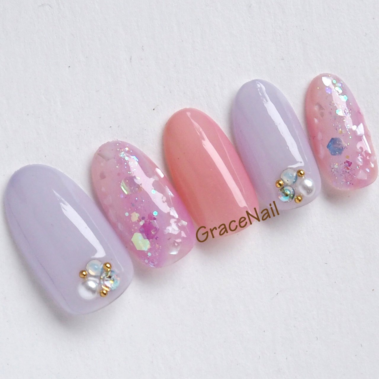 夏 パーティー デート 女子会 ハンド Gracenailのネイルデザイン No ネイルブック