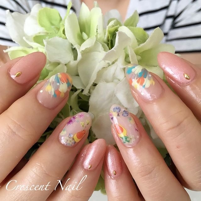 Crescent Nail クレセントネイルのネイルデザイン No ネイルブック