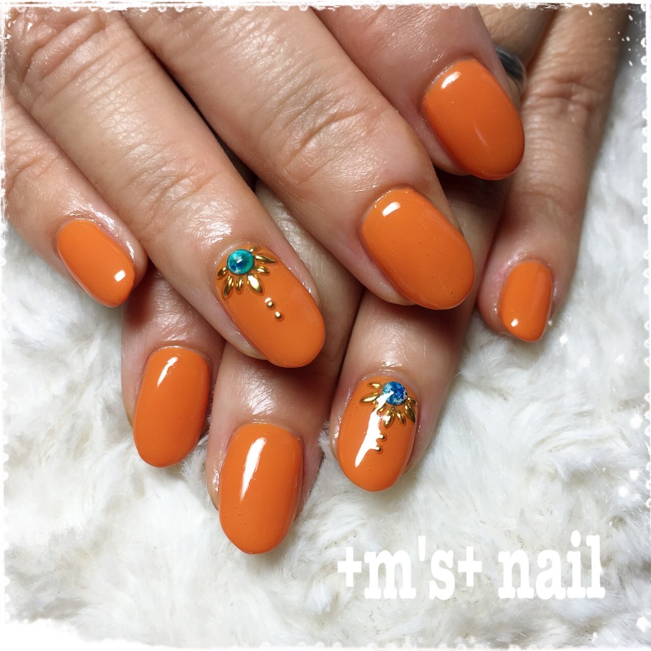 夏 デート 女子会 シンプル ワンカラー M S Nailのネイルデザイン No ネイルブック