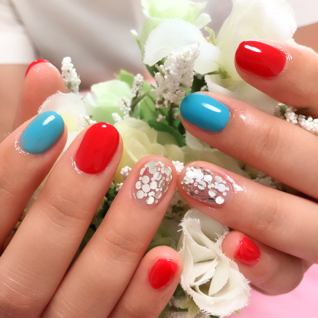 夏 海 リゾート 浴衣 ハンド 京都伏見abientotprivatenailsalon カルジェル専門ネイルサロンのネイル デザイン No ネイルブック