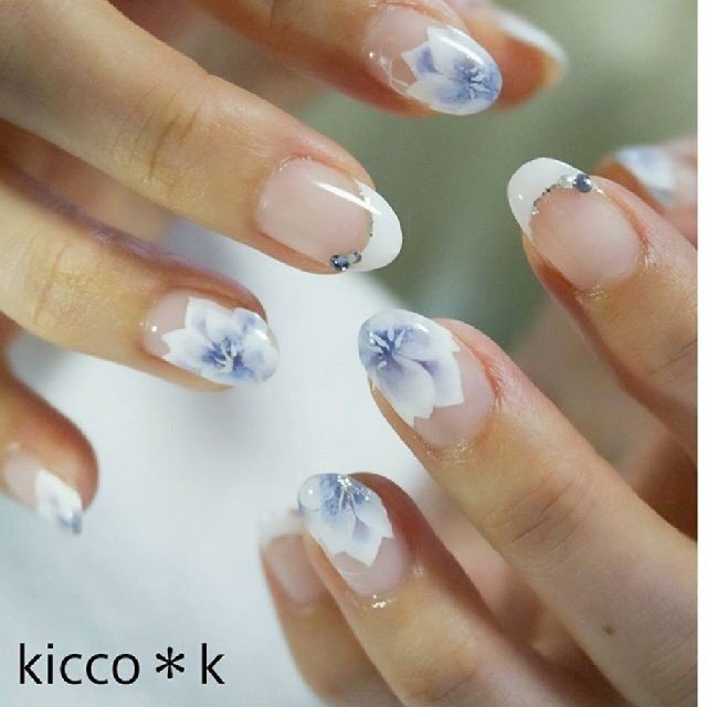 春 夏 オールシーズン ブライダル ハンド Kicco K Nailのネイルデザイン No 3287126 ネイルブック