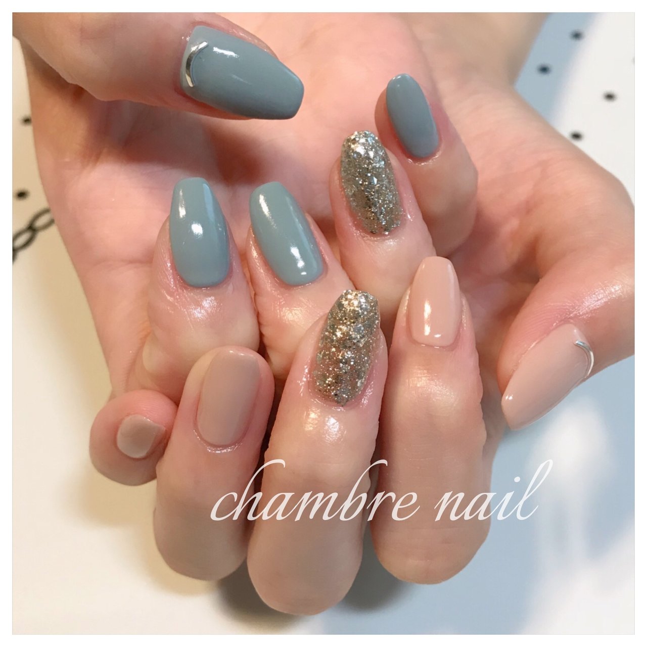 夏 オフィス デート 女子会 ハンド Chambre Nailのネイルデザイン No ネイルブック