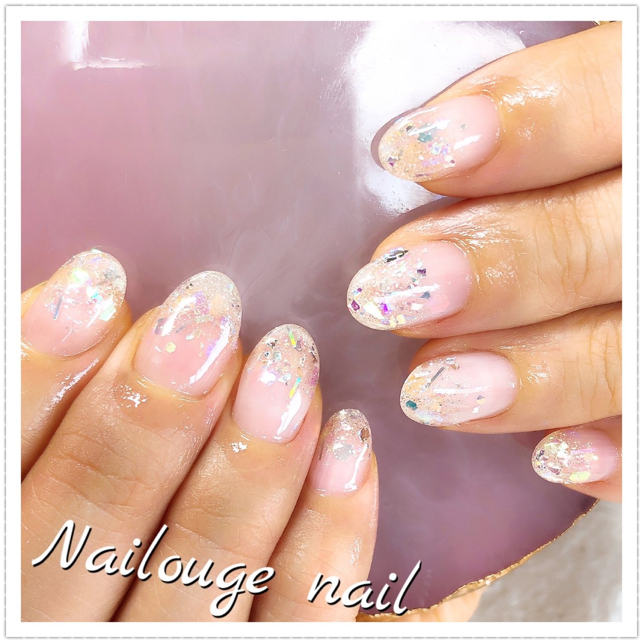 夏 デート 女子会 ハンド グラデーション Nailsalon Nailougeの