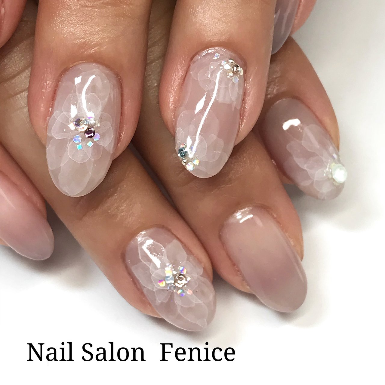 夏 七夕 海 浴衣 ハンド Nailfeniceのネイルデザイン No ネイルブック