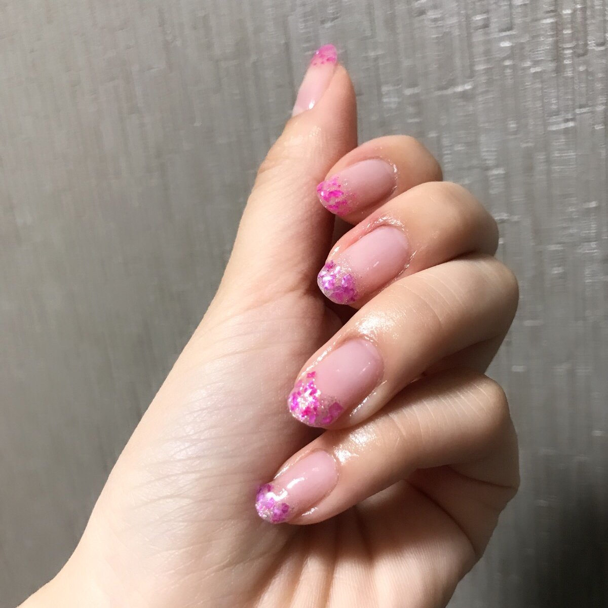夏 ハンド シンプル フレンチ ショート Shion55のネイルデザイン No ネイルブック