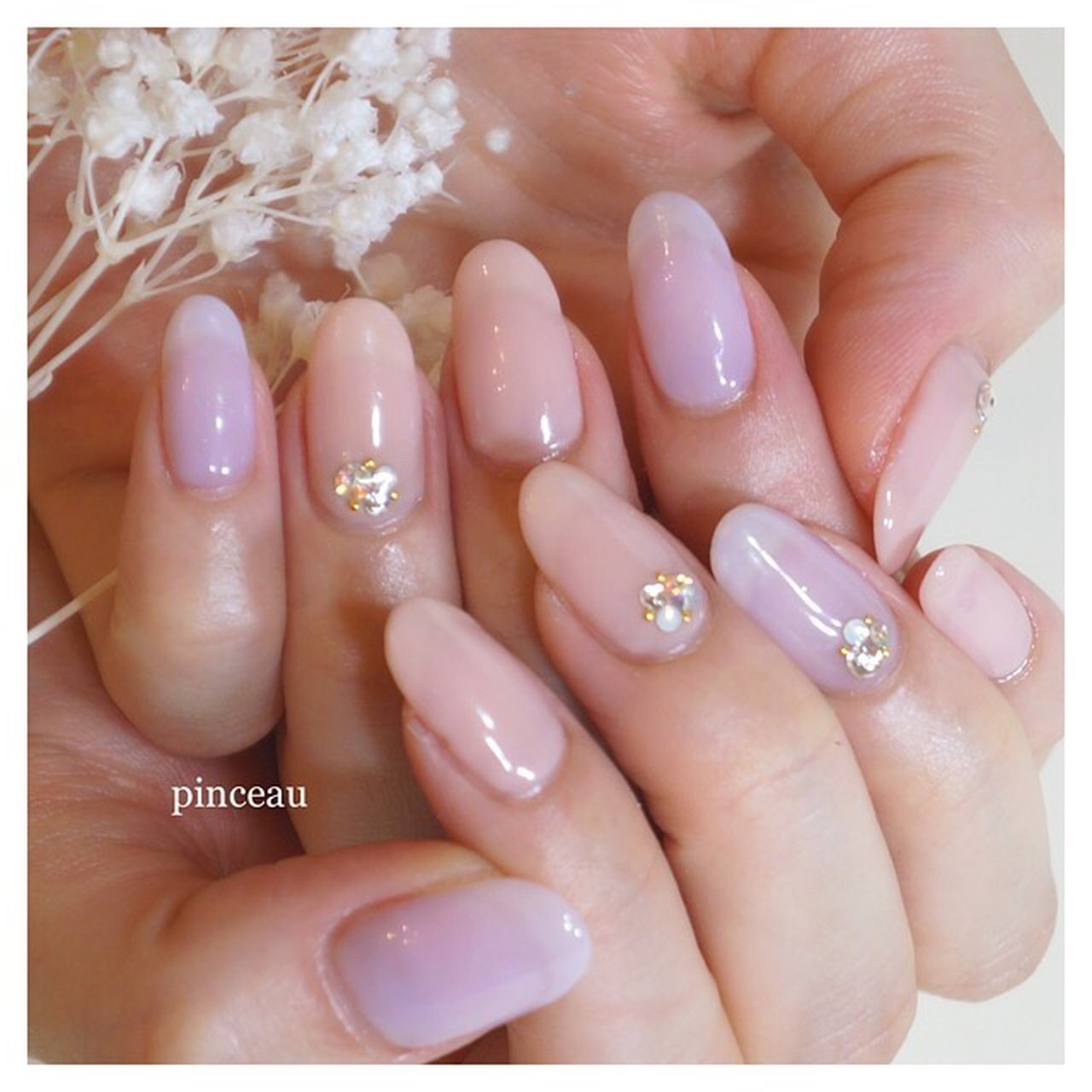 夏/オールシーズン/オフィス/ブライダル/シンプル - nail salon