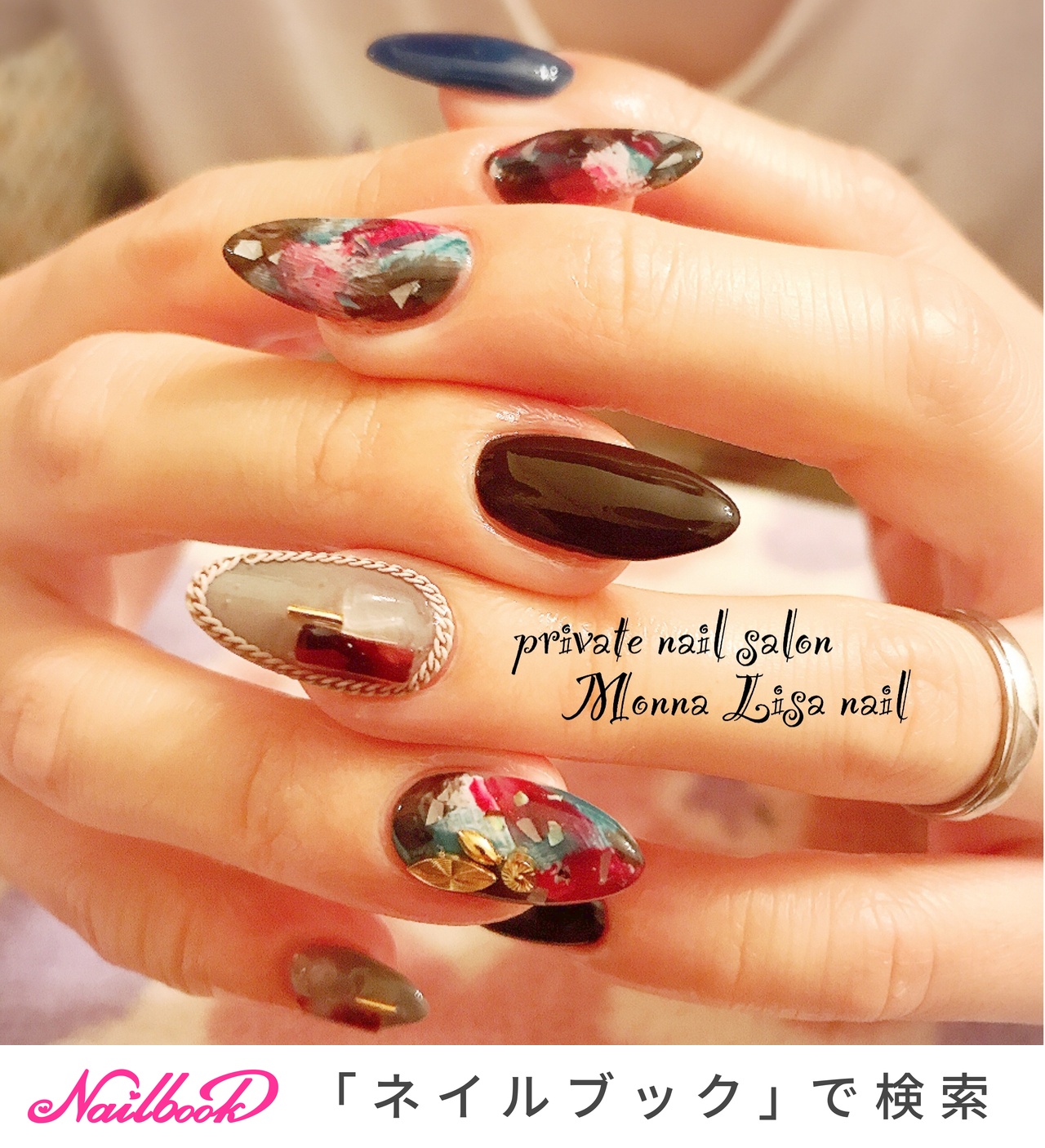 ハンド お客様 横須賀monna Lisa Nailのネイルデザイン No ネイルブック