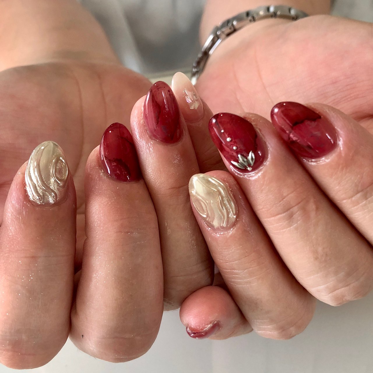 夏 旅行 リゾート ハンド ビジュー Ms Mamikoのネイルデザイン No ネイルブック