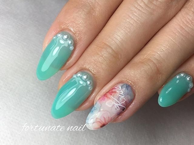 夏 ブライダル パーティー デート ハンド Fortunatenailのネイルデザイン No ネイルブック