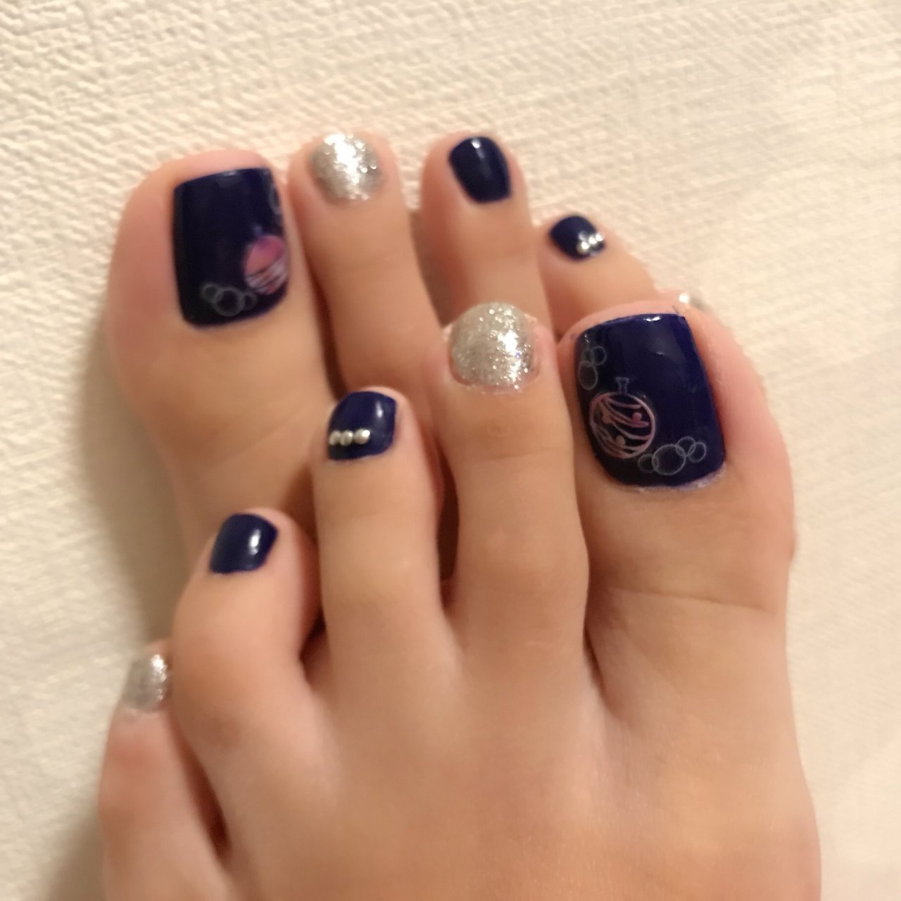 夏 七夕 浴衣 フット 和 Y S Nailのネイルデザイン No ネイルブック