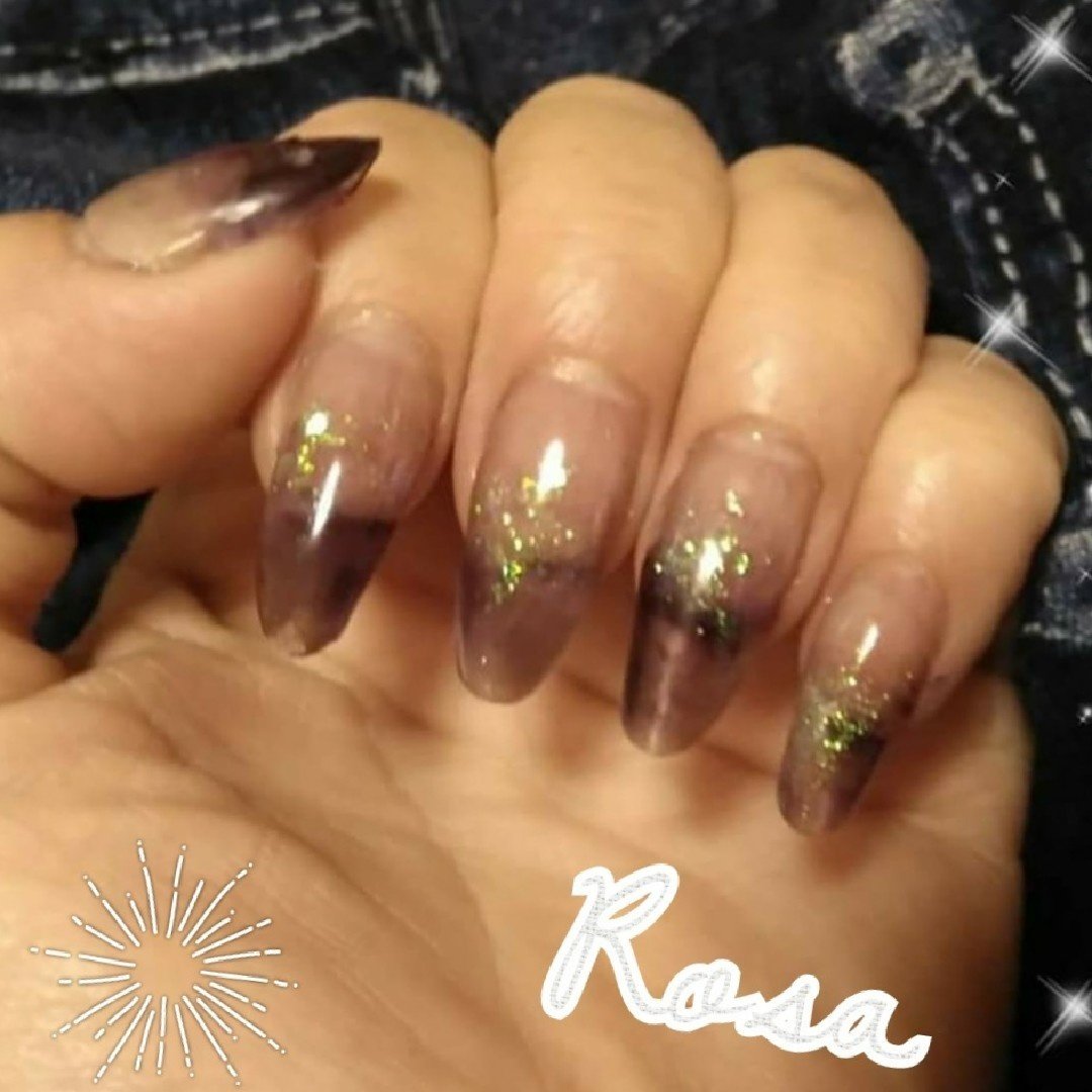 夏 秋 オールシーズン 浴衣 ハンド スカルプチュア専門nail Salon Rosa Kawasakiのネイルデザイン No ネイルブック