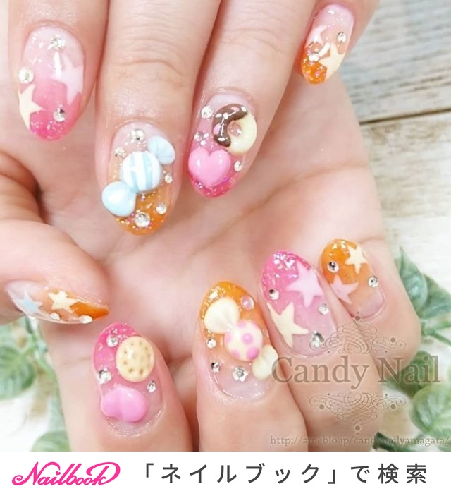 ネイルアート用品(筆など) candy 夏/オールシーズン/パーティー/女子会/ハンド - Tamaki Araiのネイル