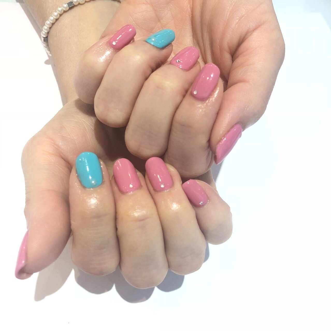 夏 オールシーズン デート 女子会 ハンド Gallarianailのネイルデザイン No ネイルブック