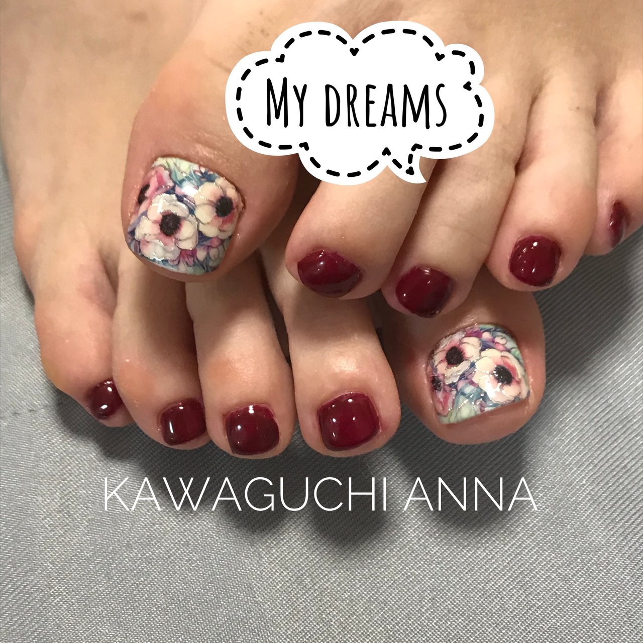 春 夏 女子会 フット シンプル Anna Mydreams Nailsalonのネイルデザイン No ネイルブック