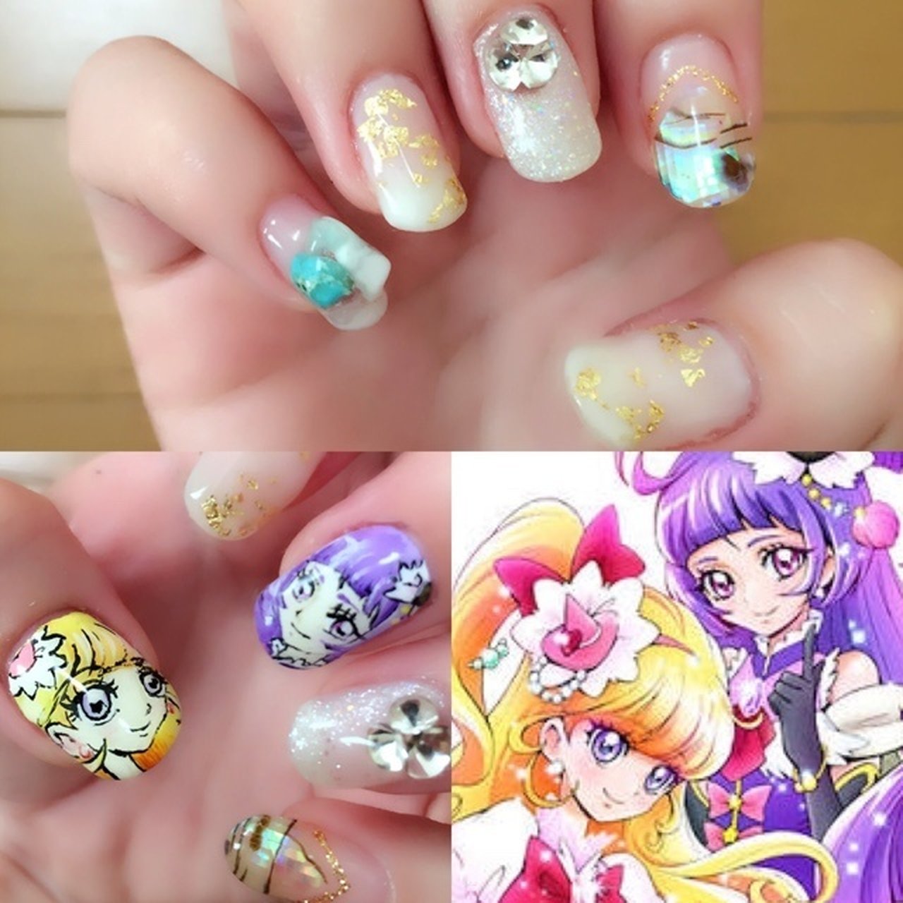 夏/ハンド/ラメ/シェル/痛ネイル - aya.asahinaのネイルデザイン[No