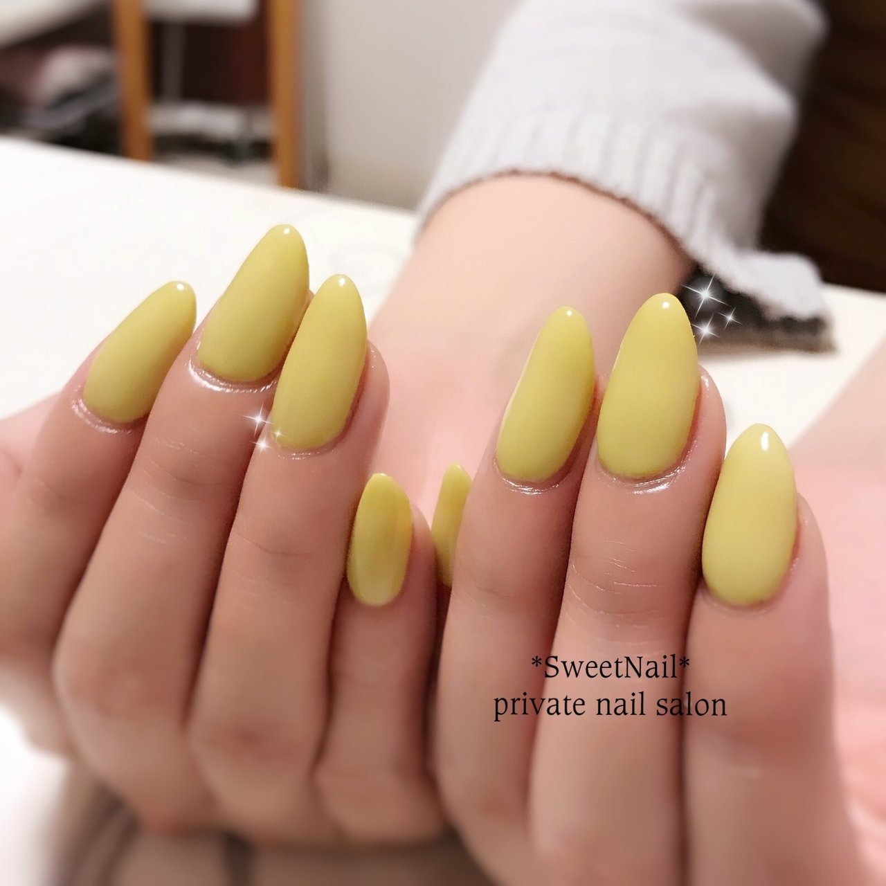 オールシーズン オフィス ハンド シンプル ワンカラー 大阪府八尾市ネイルサロン Sweet Nail のネイルデザイン No ネイルブック