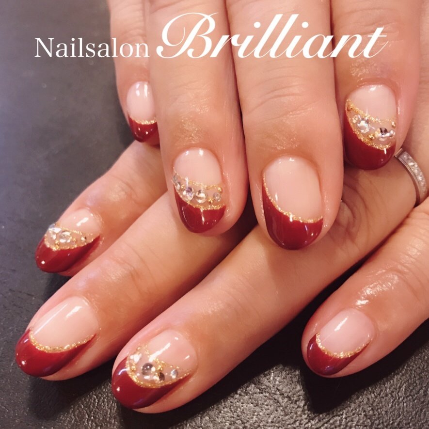 夏 オールシーズン ブライダル デート ハンド Nailsalonbrilliantのネイルデザイン No ネイルブック