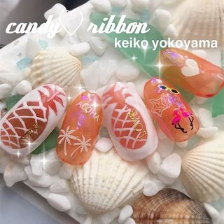 閃光ネイルのネイルデザイン ネイルブック