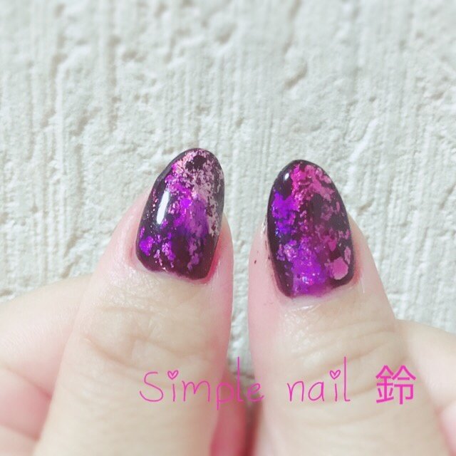 オールシーズン ブラック カラフル Simple Nail 鈴のネイルデザイン No ネイルブック