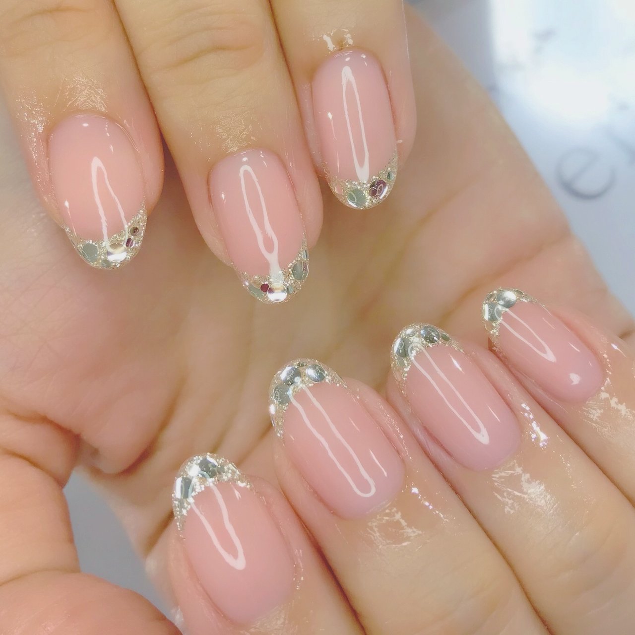 春 夏 オールシーズン オフィス ハンド Nailsalon Cloverのネイルデザイン No ネイルブック