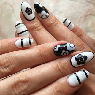 マリクワ風ネイルのネイルデザイン ネイルブック