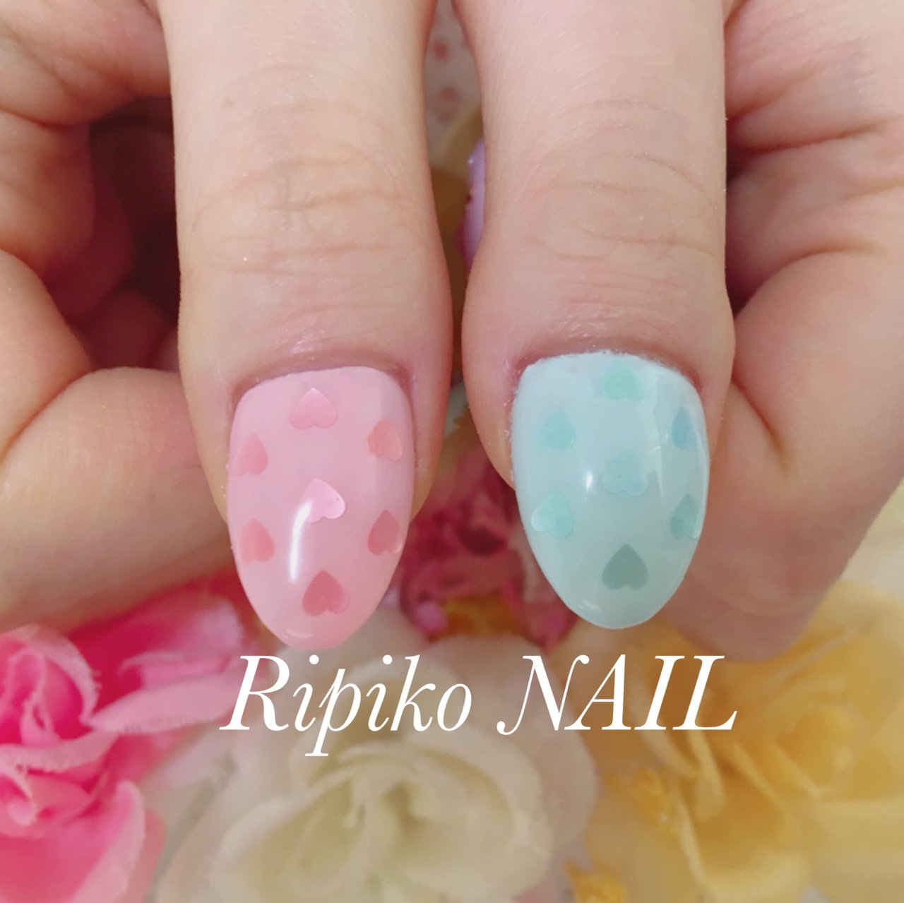 ハンド ジェルネイル お客様 りぴこのネイルデザイン No ネイルブック