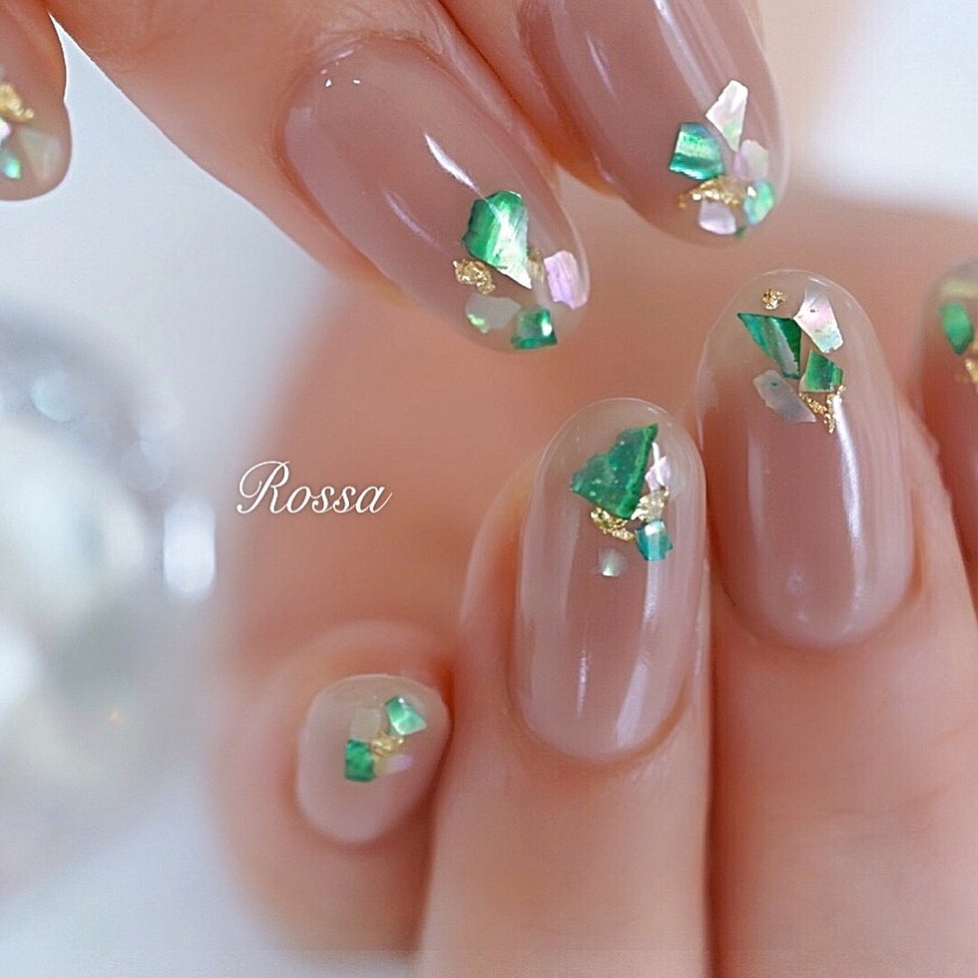 夏 オールシーズン パーティー 女子会 ハンド Nailrossaのネイルデザイン No ネイルブック