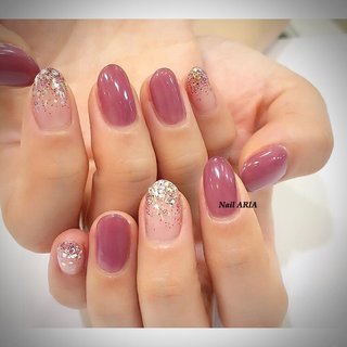 人気順 モーブピンクのネイルデザイン ネイルブック