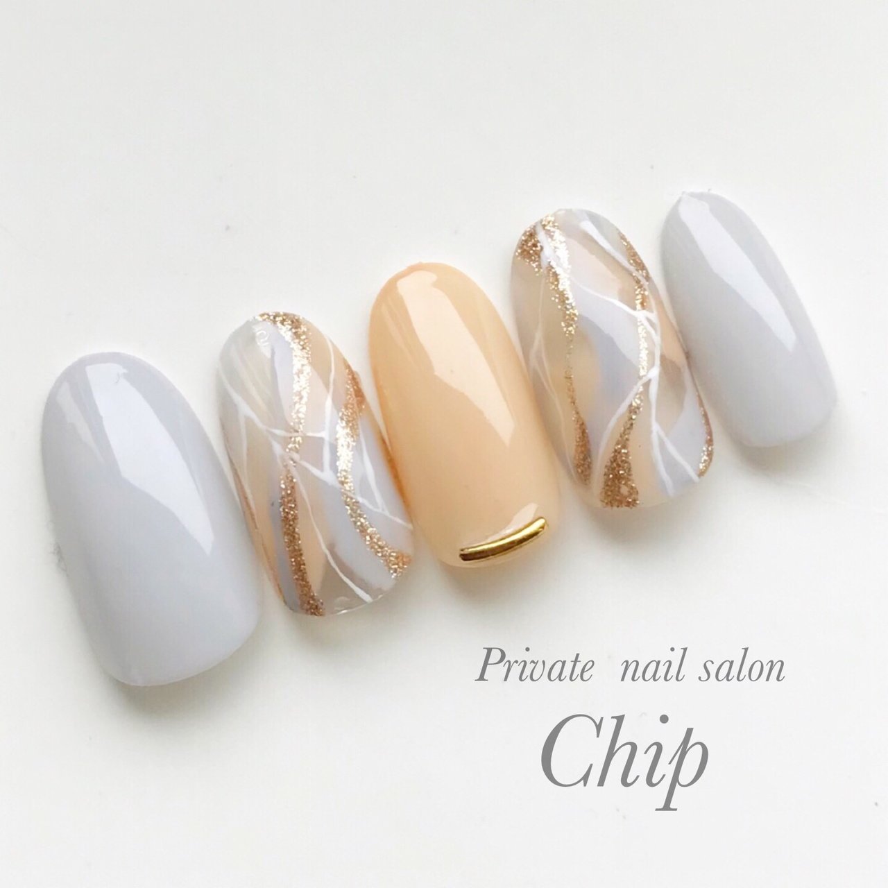 夏 オールシーズン オフィス パーティー ハンド Nailsalon Chipのネイルデザイン No ネイルブック