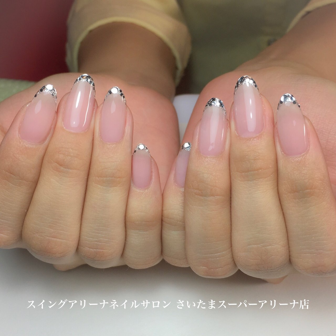 オールシーズン オフィス ハンド シンプル フレンチ Beauty Salon Toiro さいたま新都心店 美爪育成 フィルイン推奨サロン の ネイルデザイン No ネイルブック