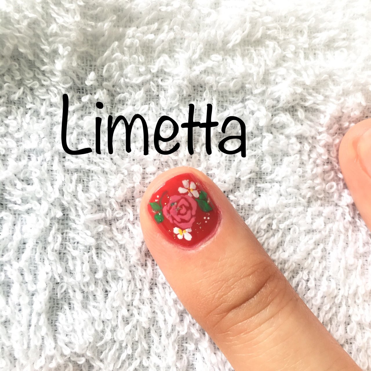 オールシーズン ハンド ワンカラー フラワー ショート Limetta0214のネイルデザイン No ネイルブック