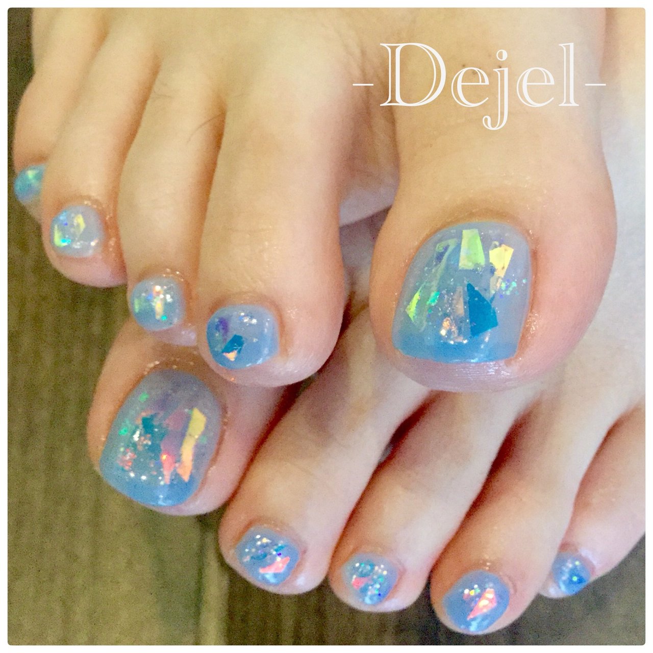 夏 海 リゾート 浴衣 フット Nail Salon Dejel ディジェールのネイルデザイン No ネイルブック