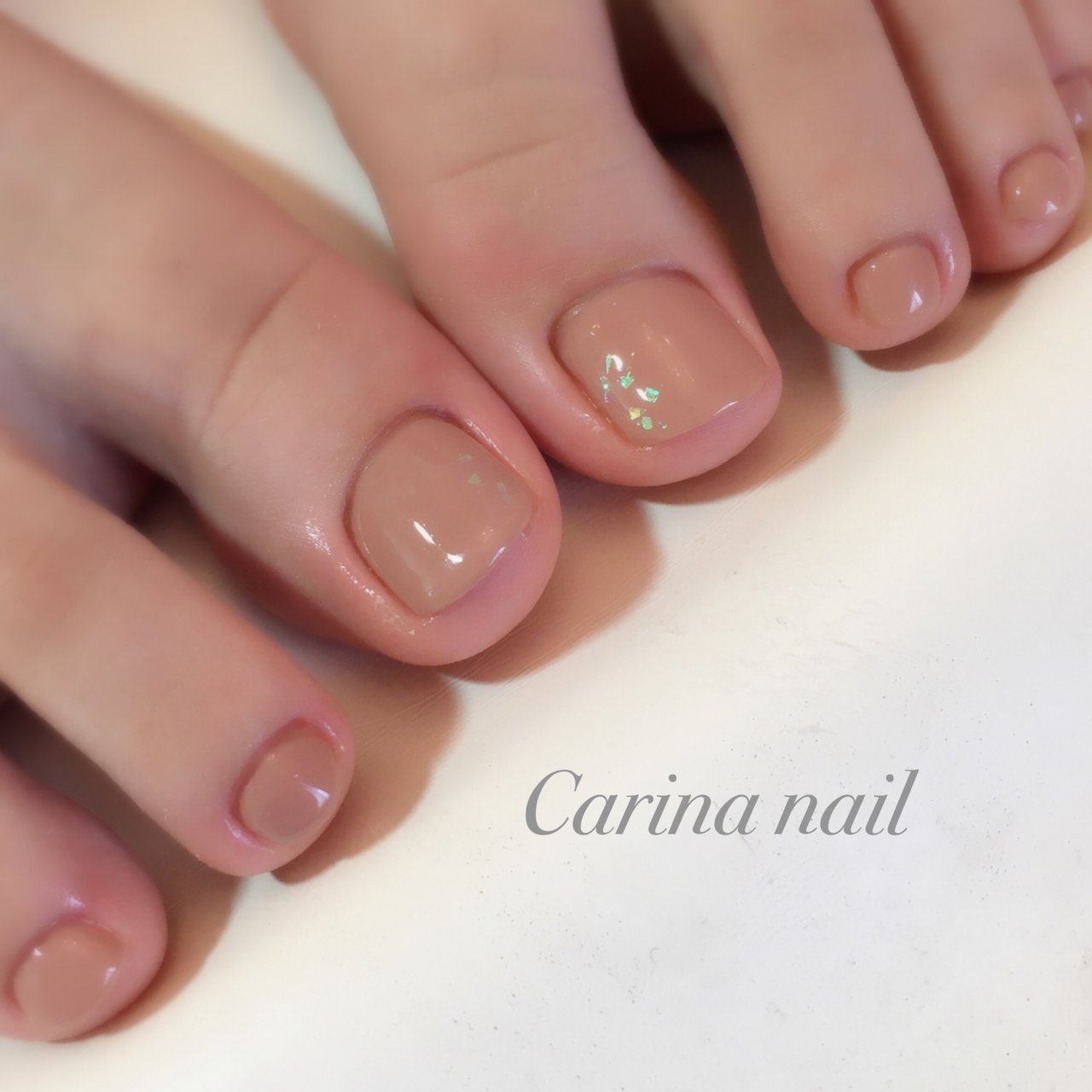 夏 オールシーズン リゾート オフィス フット Carina Nailのネイルデザイン No ネイルブック