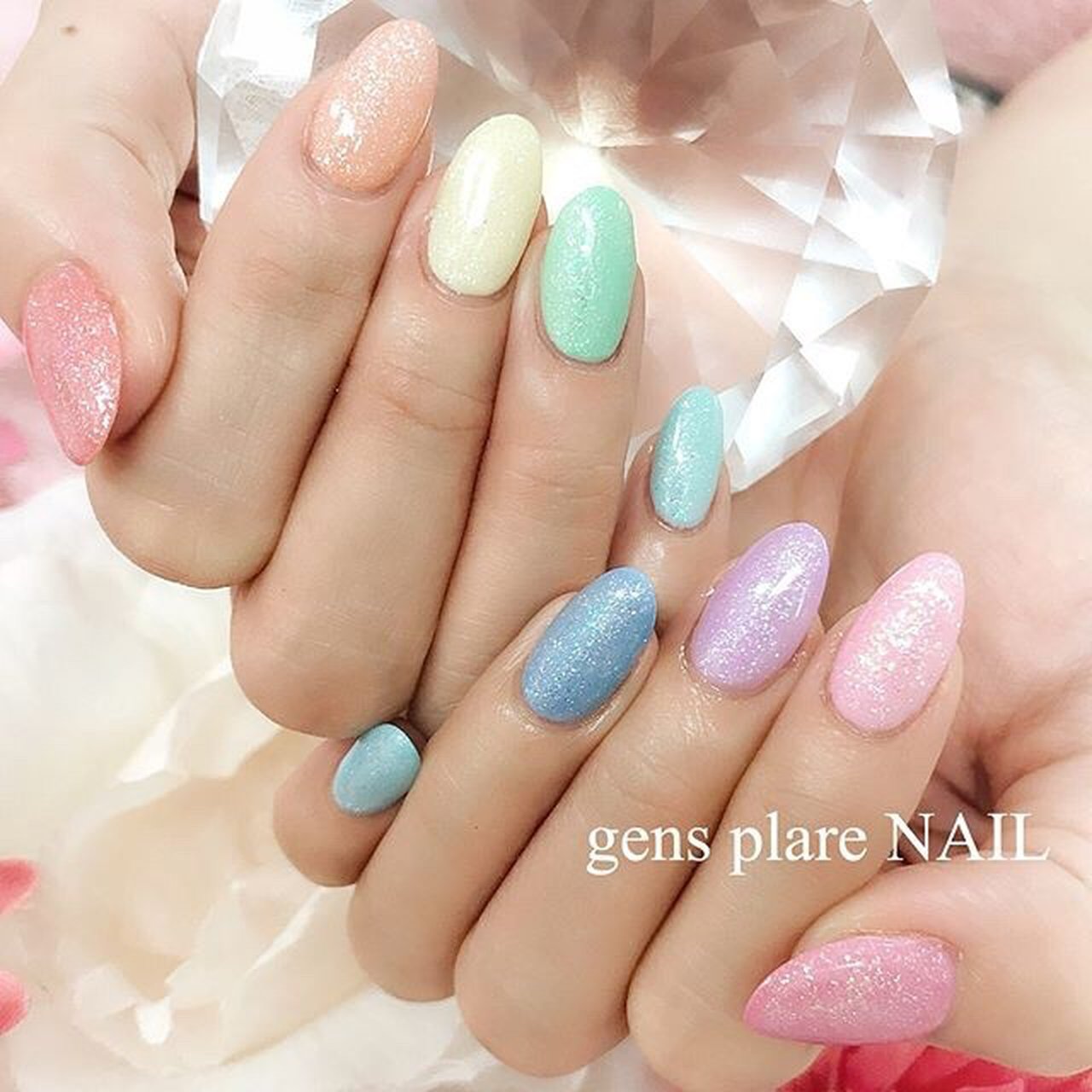 夏 オールシーズン ライブ 女子会 ハンド Gpnail Sayakaのネイルデザイン No ネイルブック