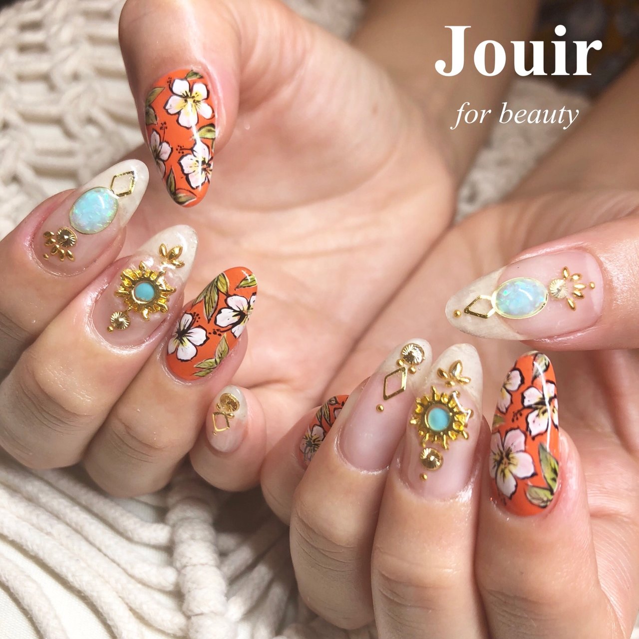 夏 旅行 海 リゾート ハンド Jouir For Beauty Hair Nail Eyelash のネイルデザイン No ネイルブック