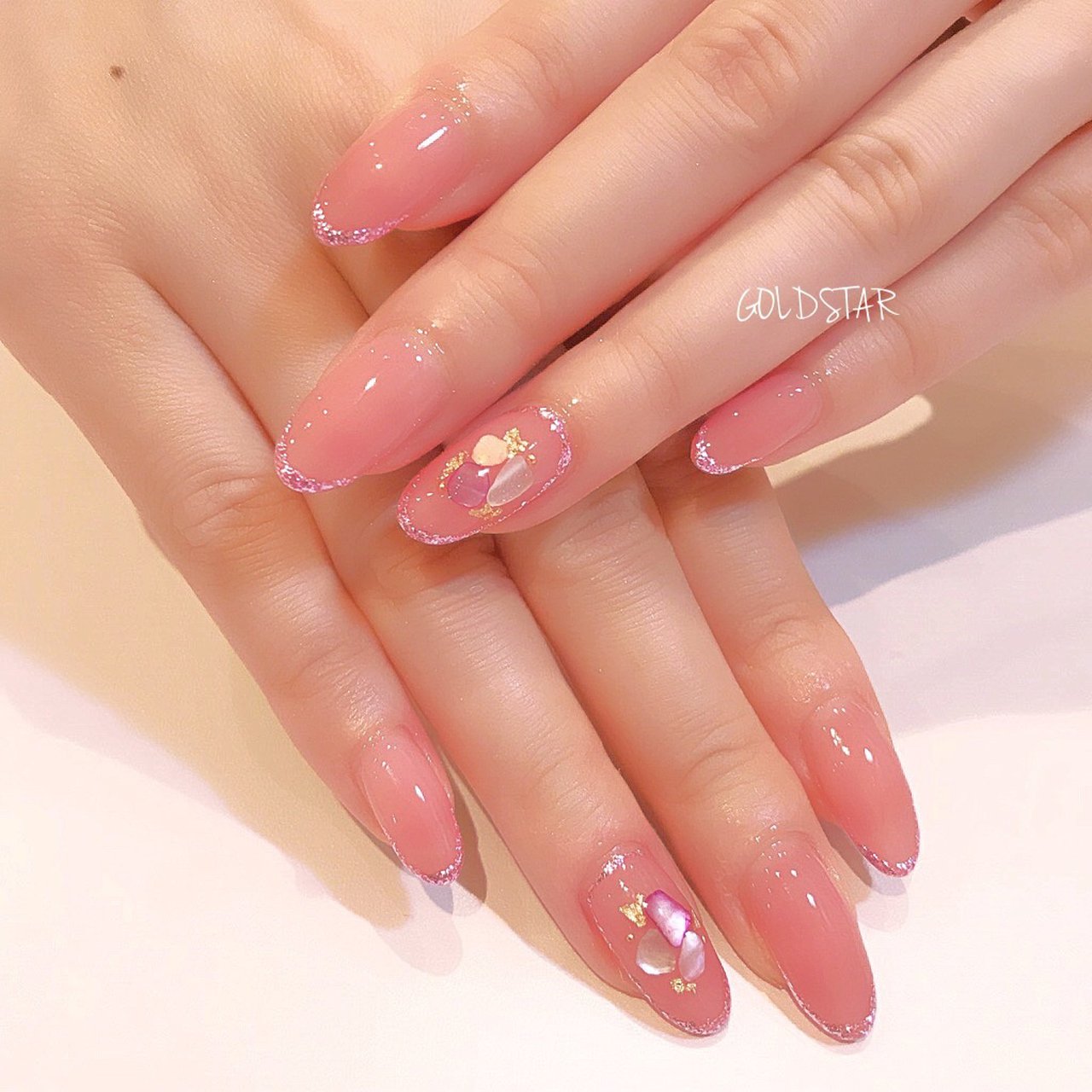 夏 オールシーズン パーティー 女子会 ハンド Agloss Nailのネイルデザイン No ネイルブック