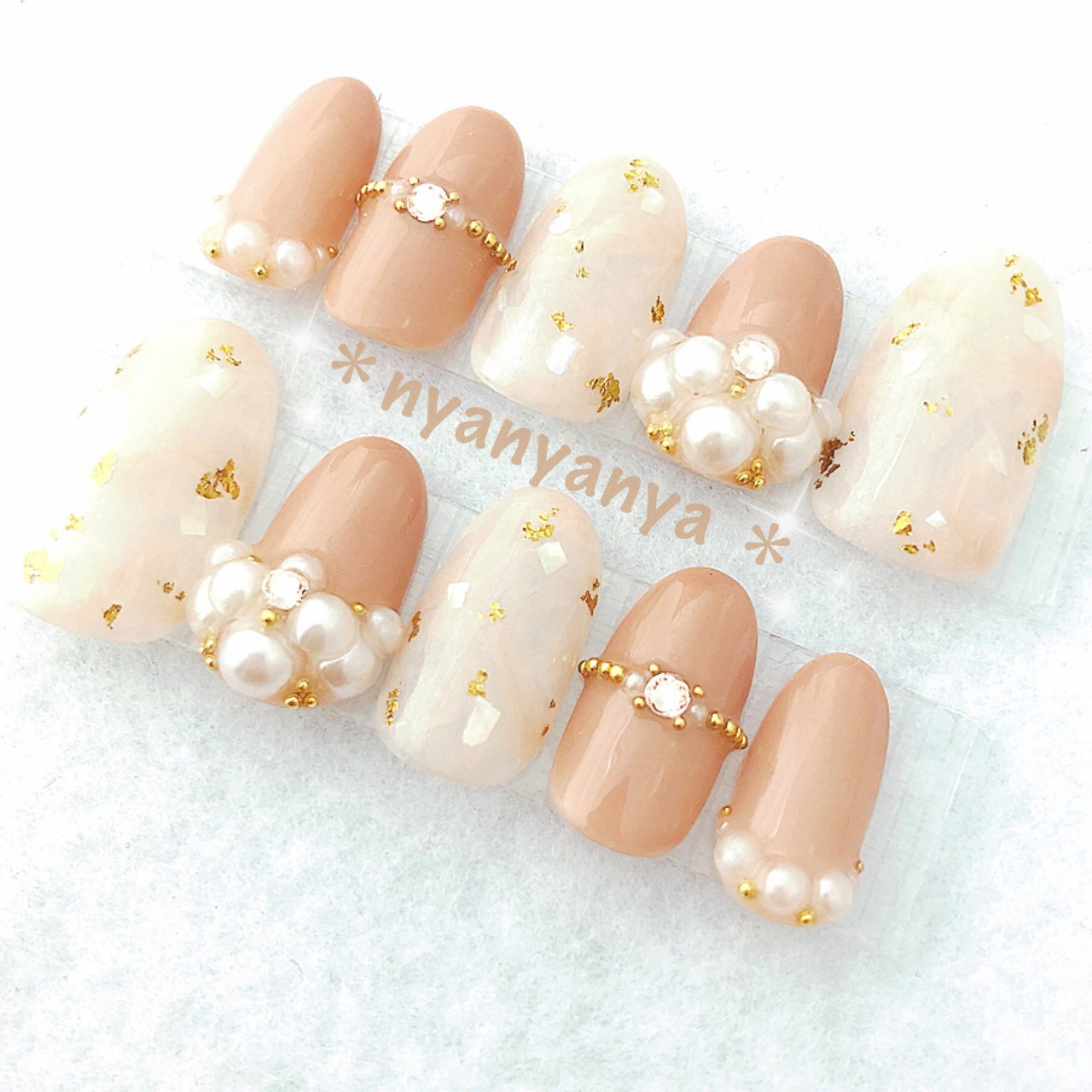 オールシーズン/ブライダル/パーティー/デート/ハンド - nyanyanyaの