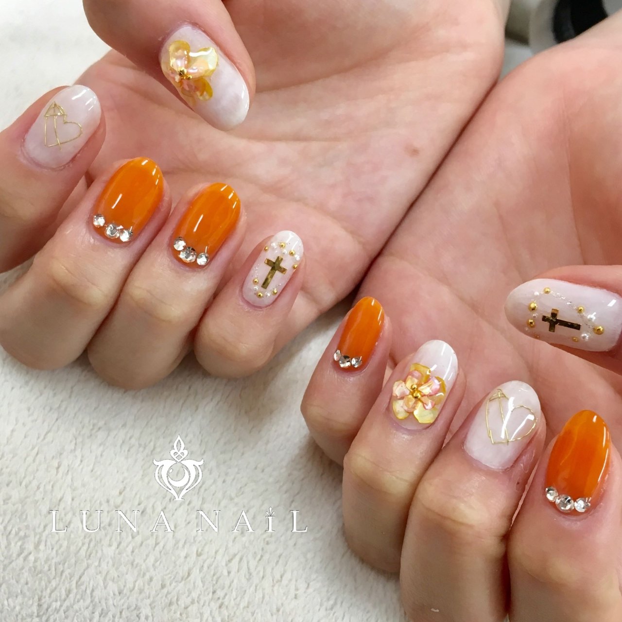 夏 旅行 リゾート ライブ ハンド Luna Nail のネイルデザイン No ネイルブック