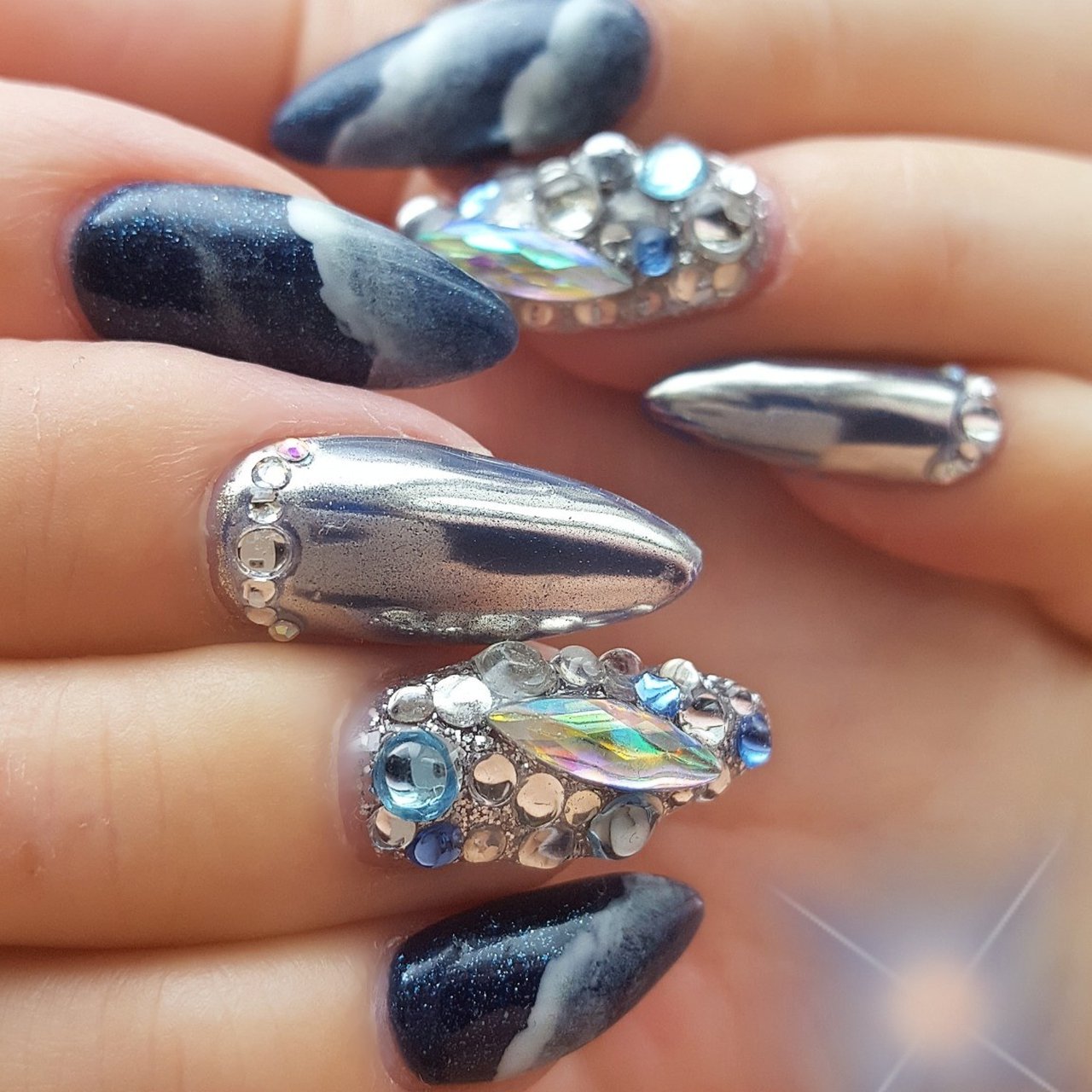 ネイルハンド オールシーズン/ハンド/ジェルネイル - JEWEL-CHERRY.のネイル