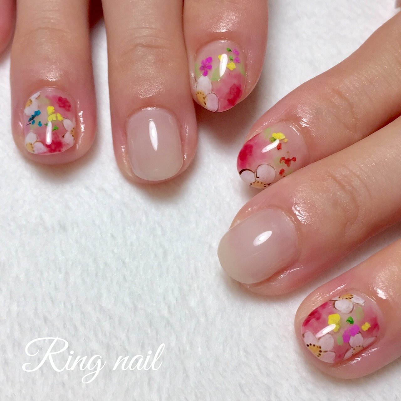 夏 旅行 海 デート ハンド Ringnailのネイルデザイン No ネイルブック